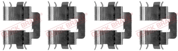 Accessory Kit, disc brake pad